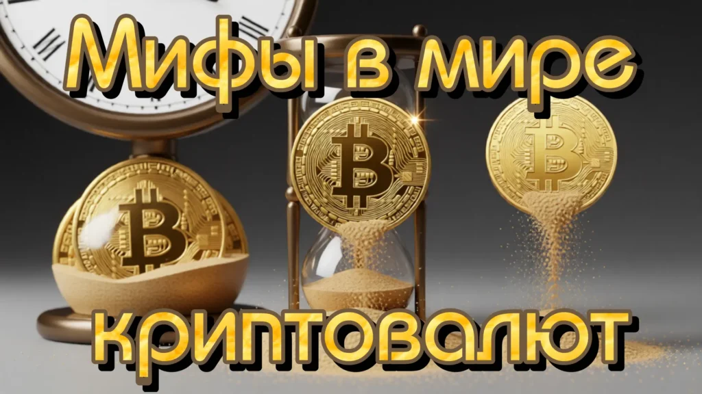 Криптовалюта: мифы, страхи и реальность о биткоине.